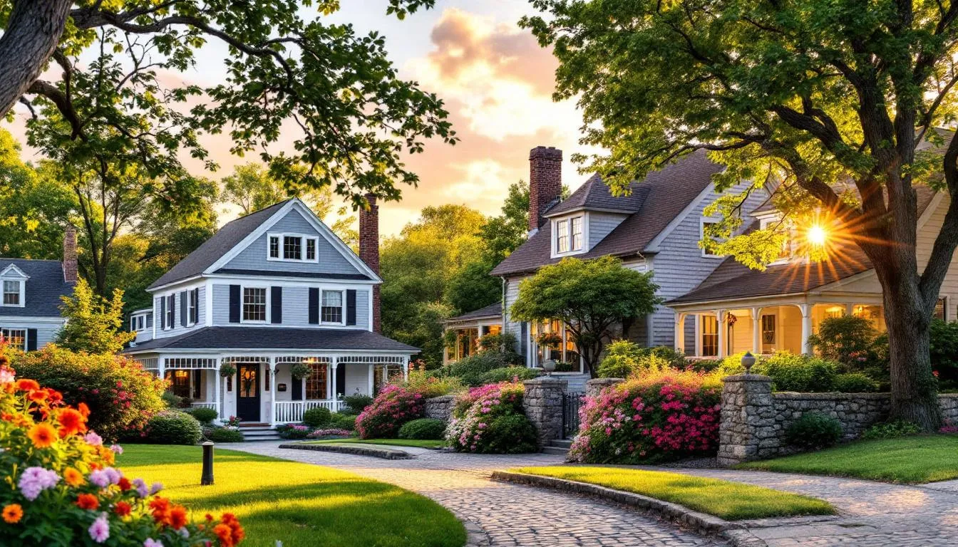 Featured homes for sale in Westbrook CT, highlighting various architectural styles.