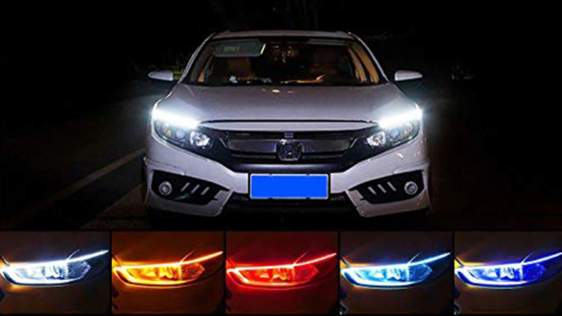 DPT Motorsports LED DRL Fog Light + Bezel Kit - Fit 2011-2016 Chevy Cruze - Chrome - OEM Style