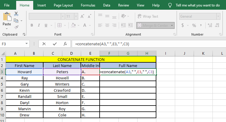 Select the first cell, left most cell, and second cell to complete the data