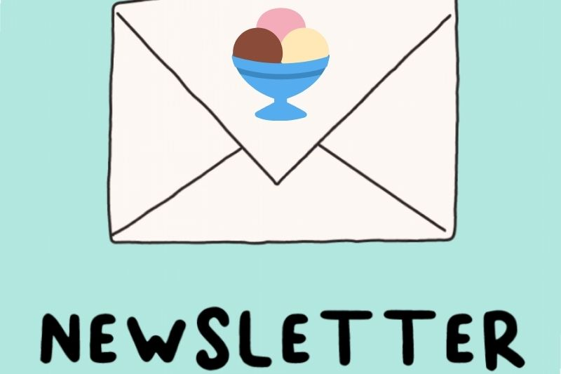 Sending newsletter regularly can increase ice cream sales