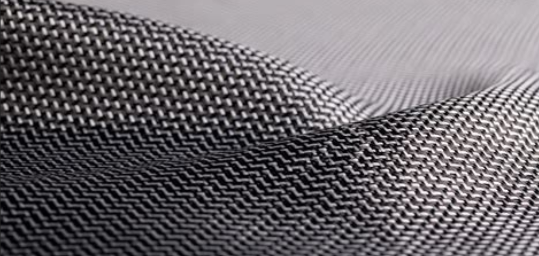 closeup of black Dyneema pattern