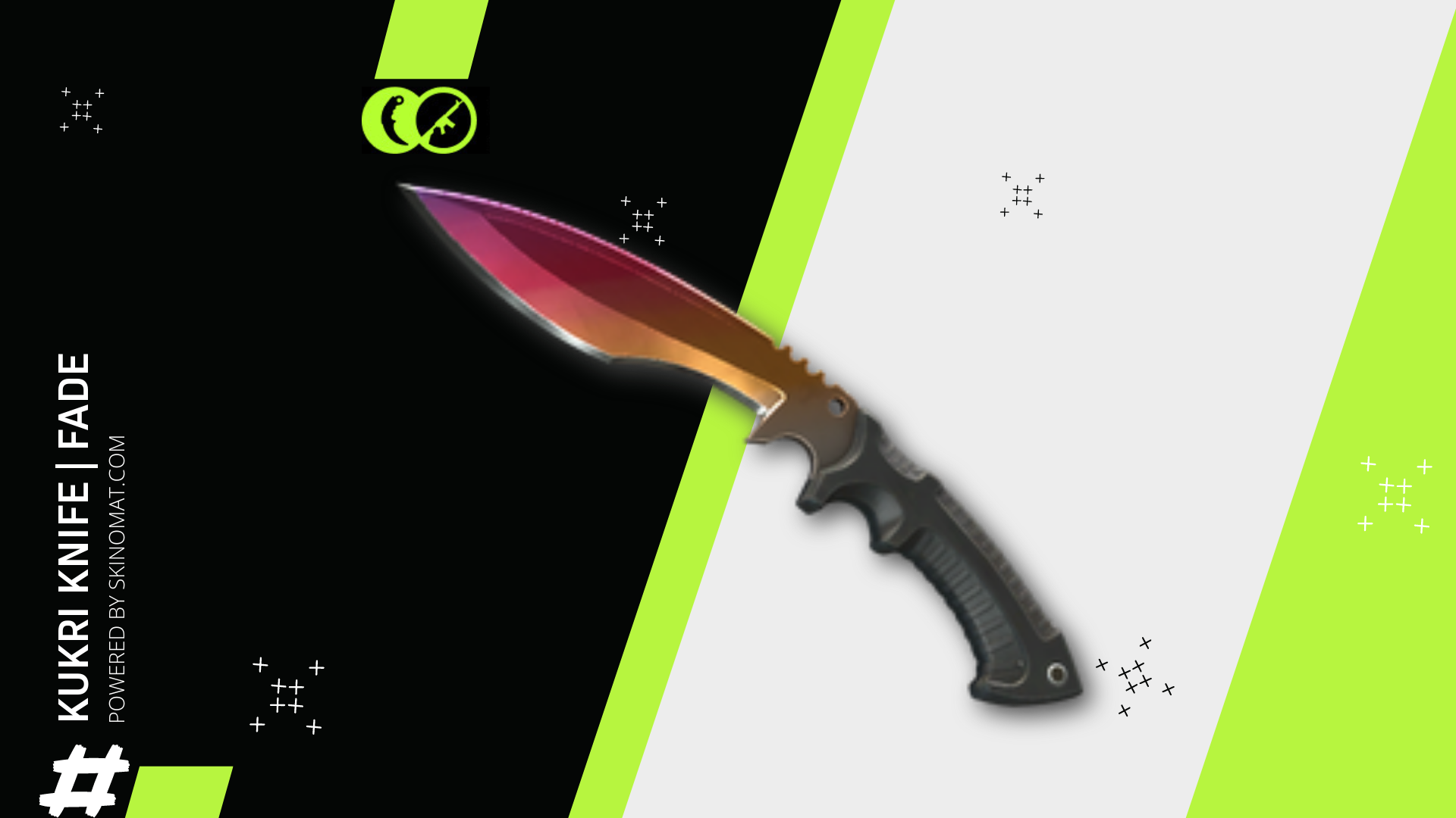 kukri knife fade