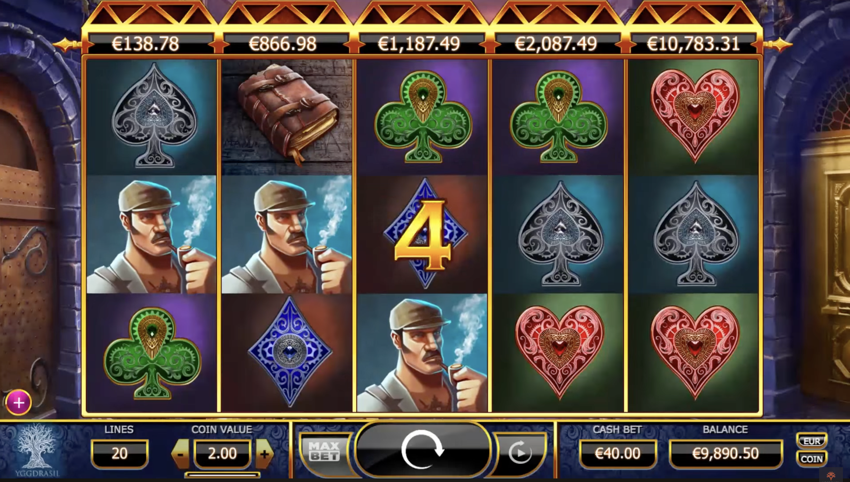 Jackpot slot med flera vinster och olika symboler där spelares insatser bygger upp jackpotten och ger chans att vinna stora belopp i casino slots online.