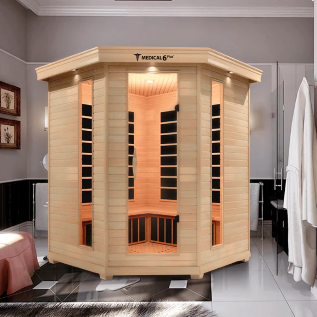 Medical 6 Plus - Medical Sauna with free shipping.