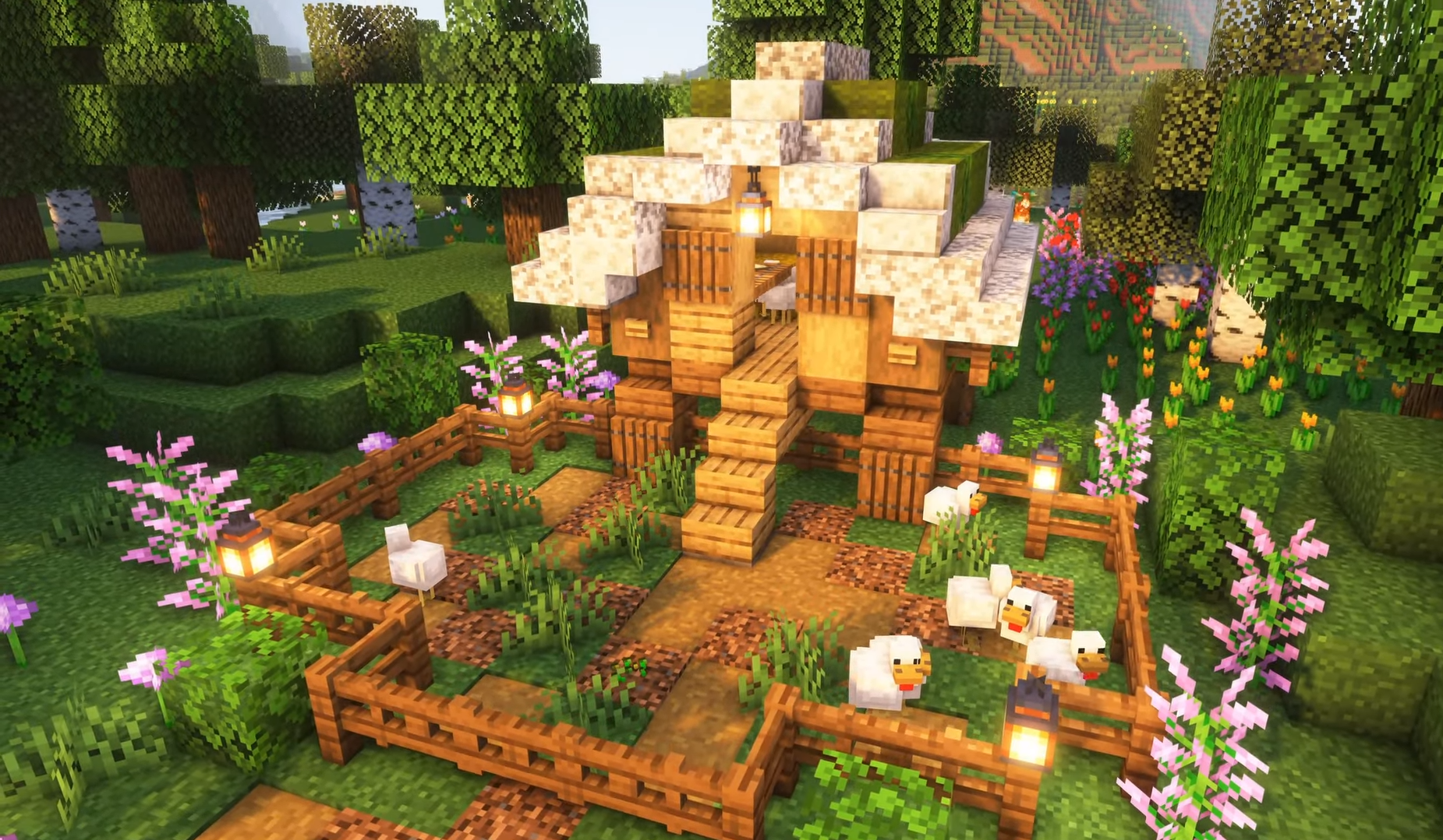 Minecraft Chicken Coop A Quick And Efficient Guide