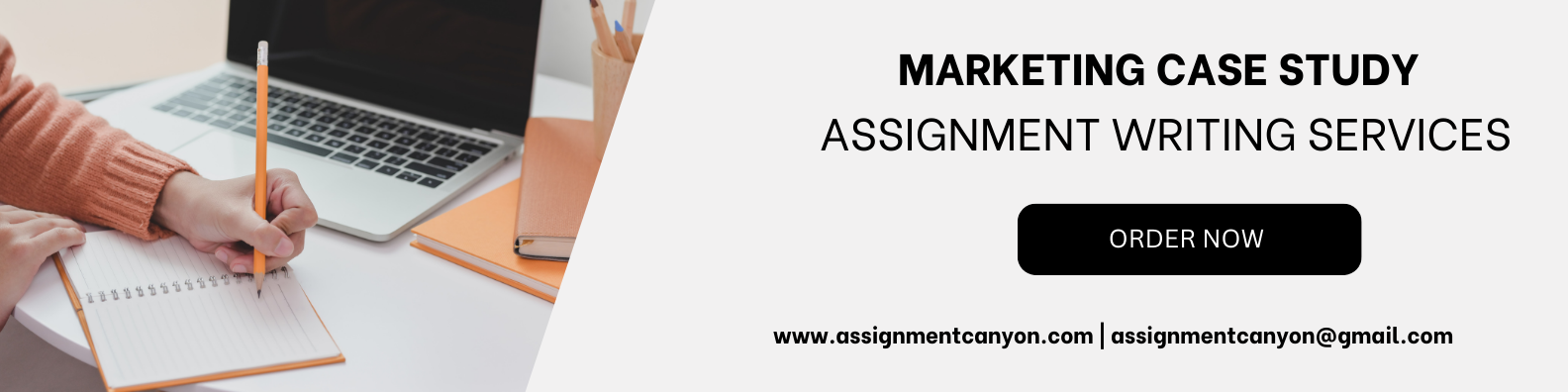 Get Affordable Marketing Case Study Assignment Writing Services from Assignment Canyon