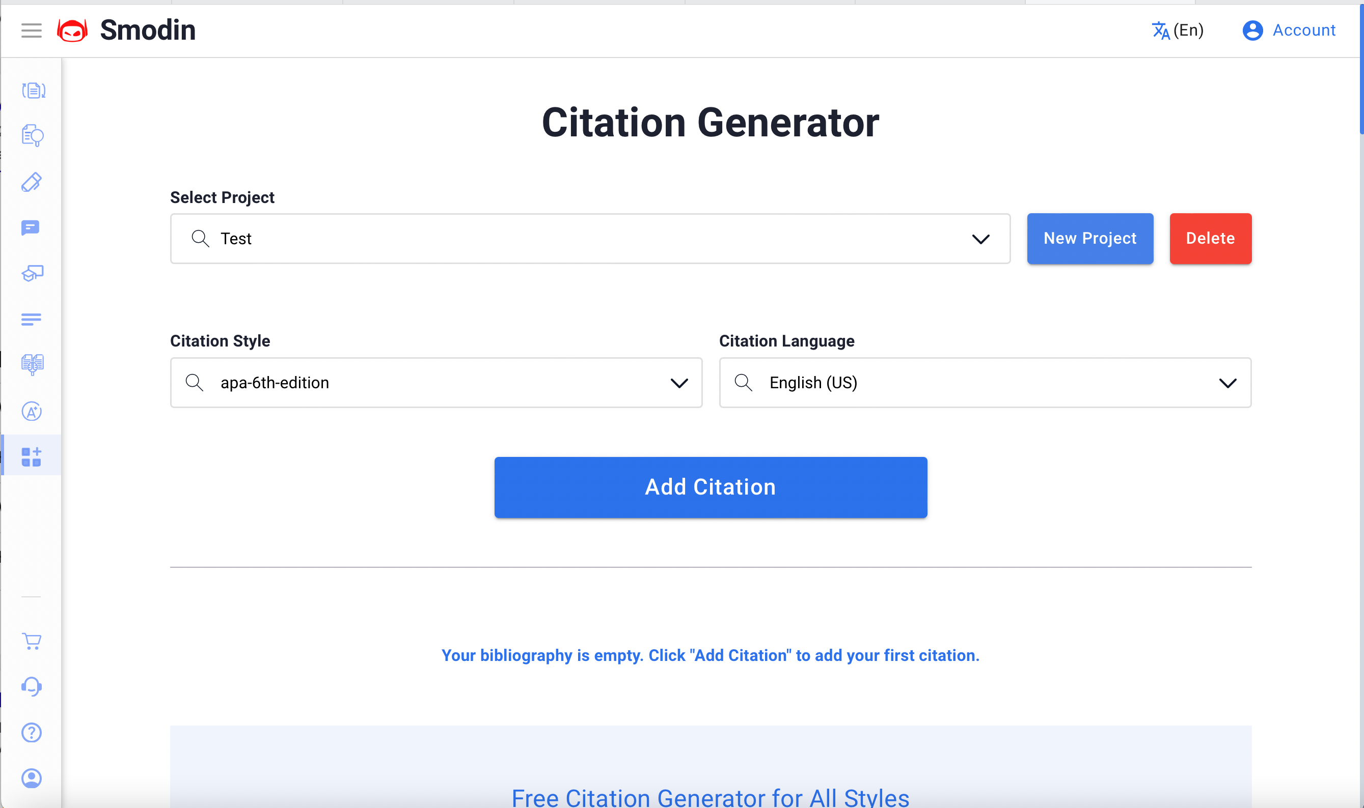 Smodin citation generator