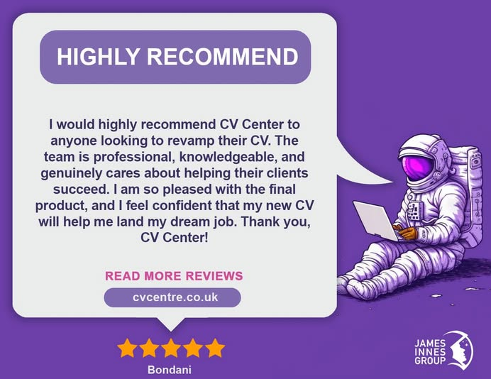 CV Centre Customer Review