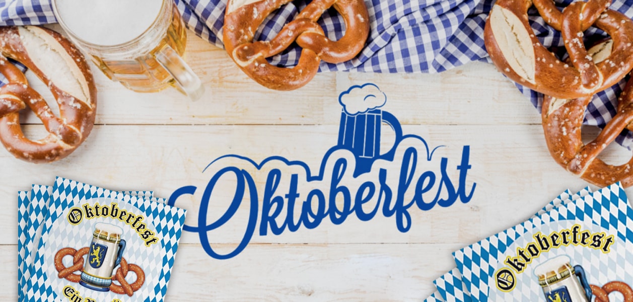 oktoberfest themed napkins