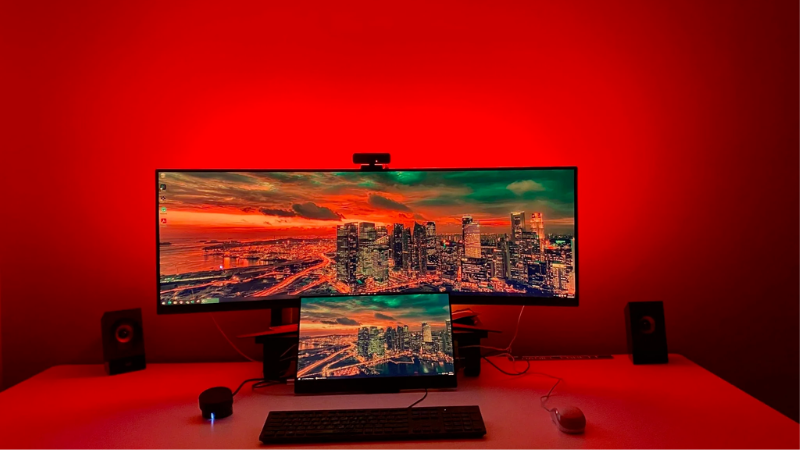 red LEDs for gaming
