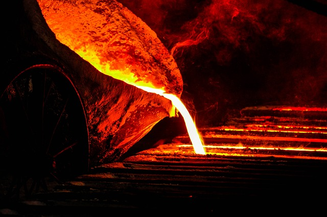 iron, melt, furnace