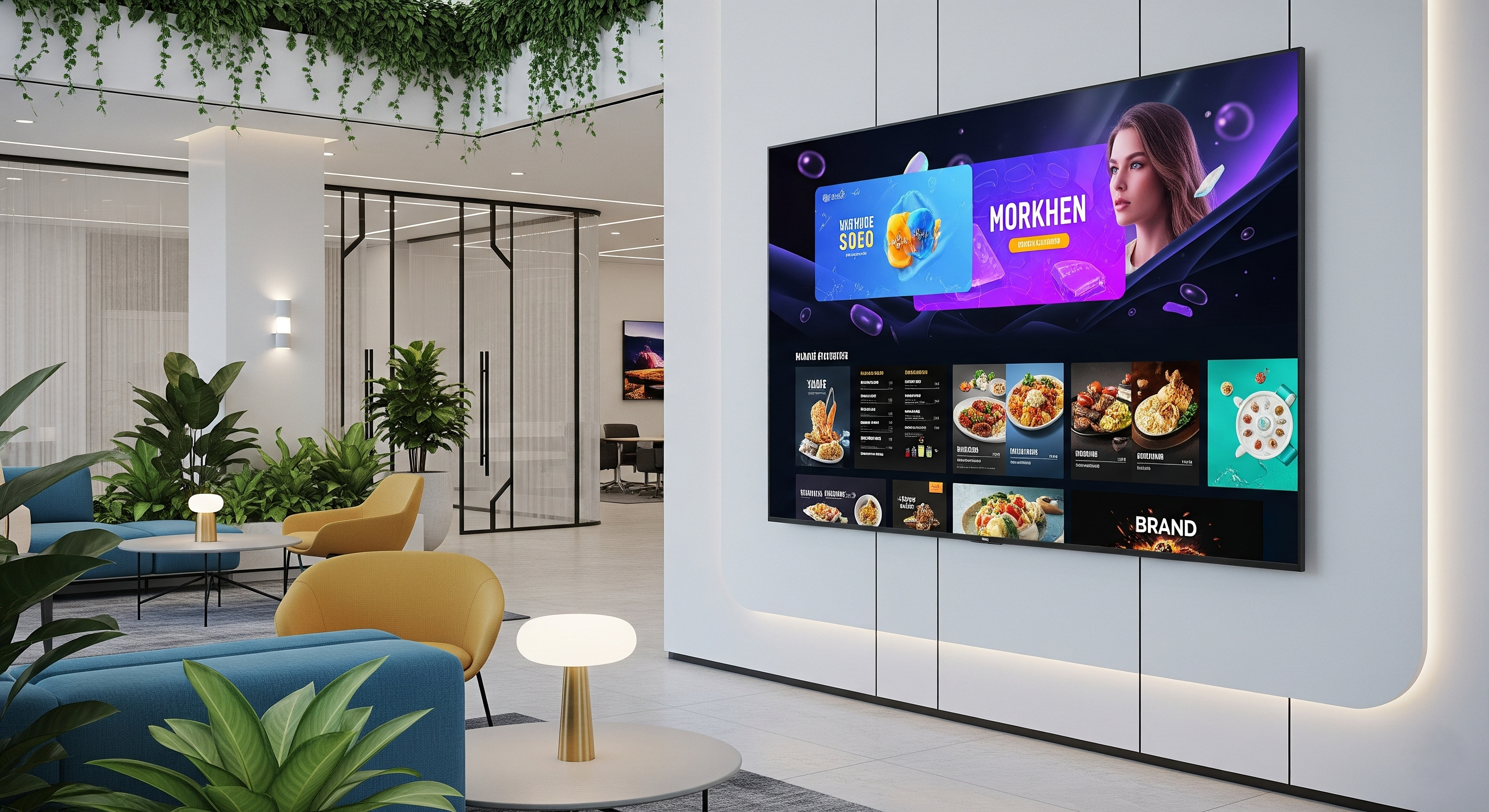 use an led screen over an lcd or other