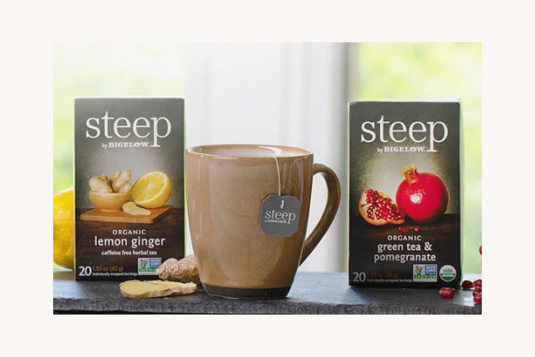 Steep by Bigelow (Organic Line) no microplastics in tea bags
