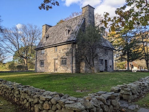 One of the oldest stone buildings in America is in Guilford, historic New England indeed