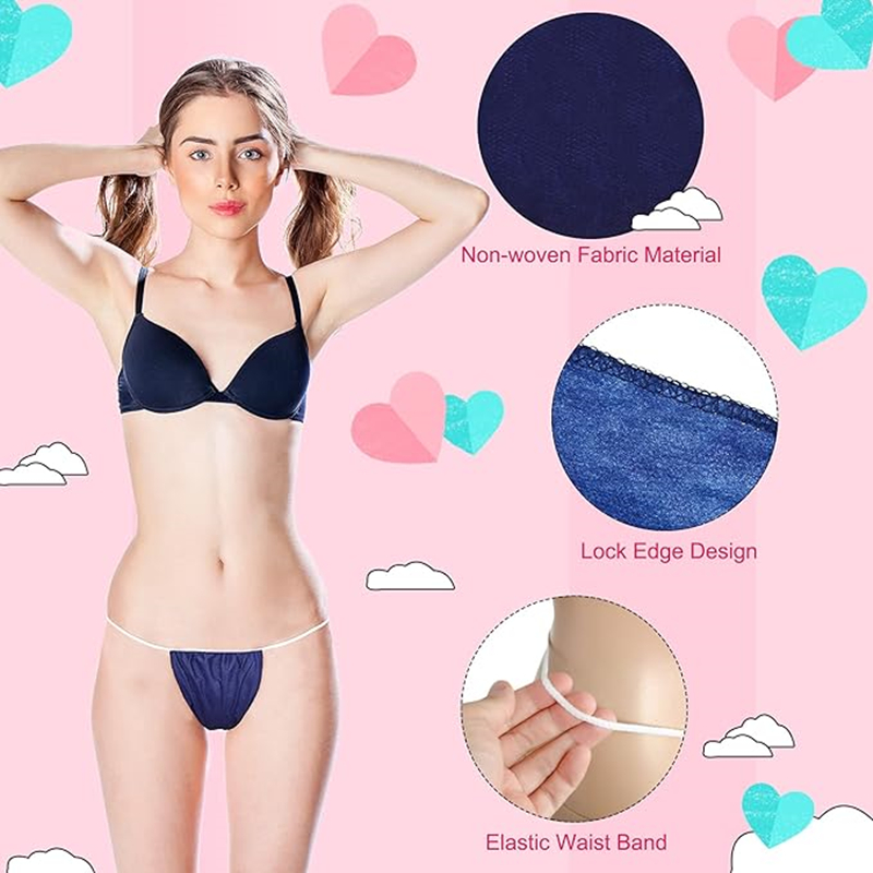 10pcs Disposable Bras Non Woven Fabric Disposable Beauty Salon Brassieres  Top Underwear For Women
