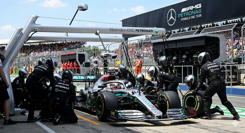 Mercedes team formel 1 2026