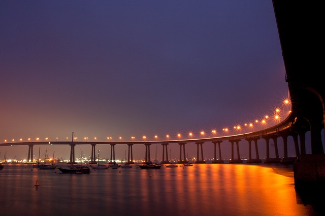 coronado bridge, san diego, california