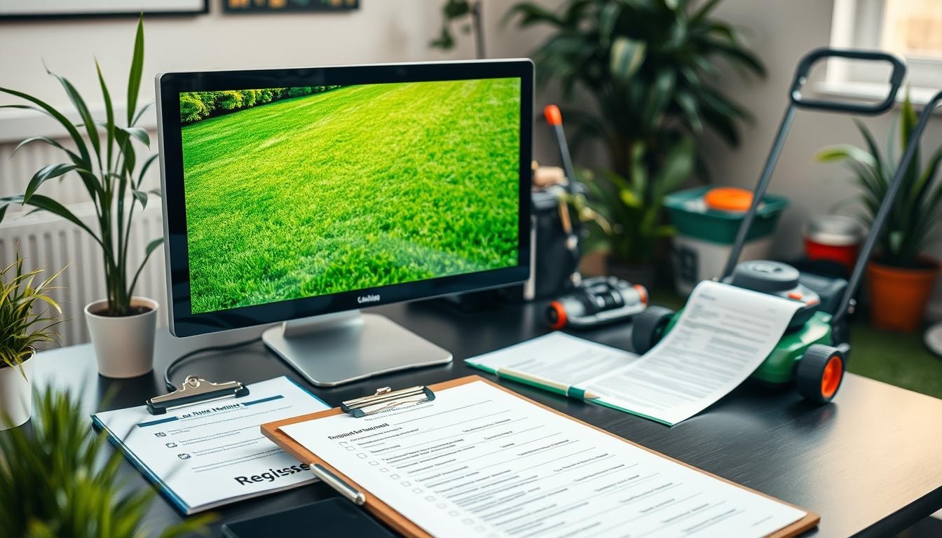 lawn care business name registration