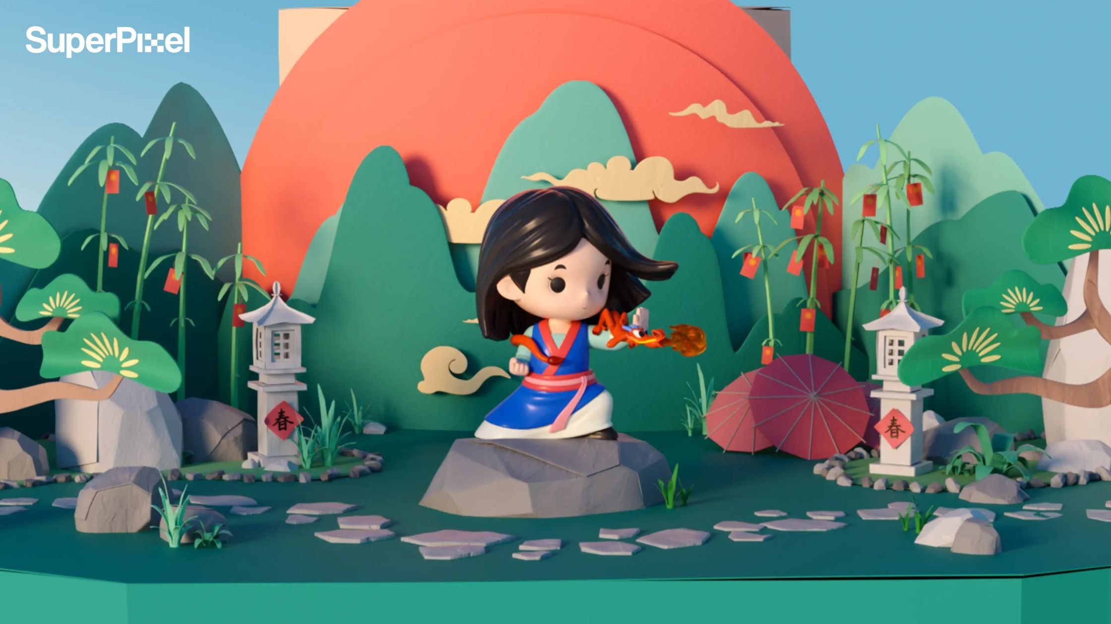 CapitaLand Chinese New Year 2024 Festive Animation by SuperPixel