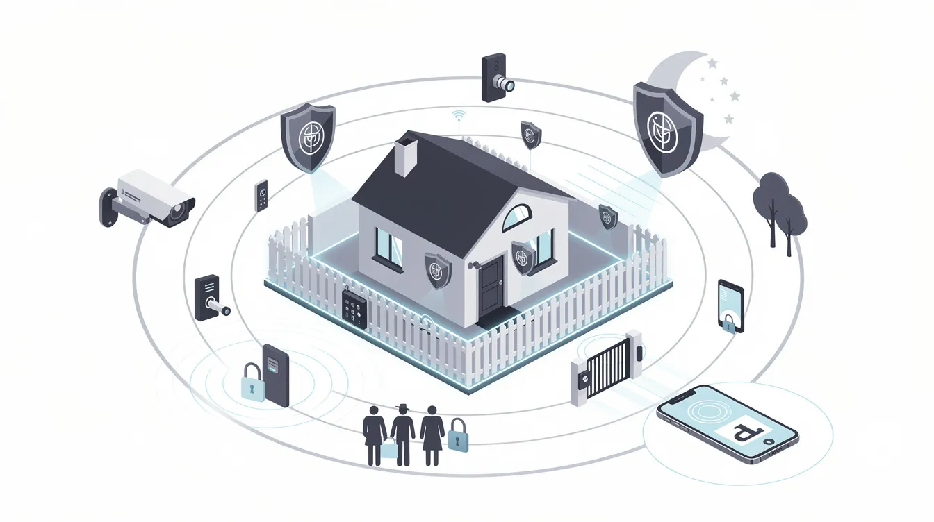 Benefits of a comprehensive home perimeter security solution for improved safety.