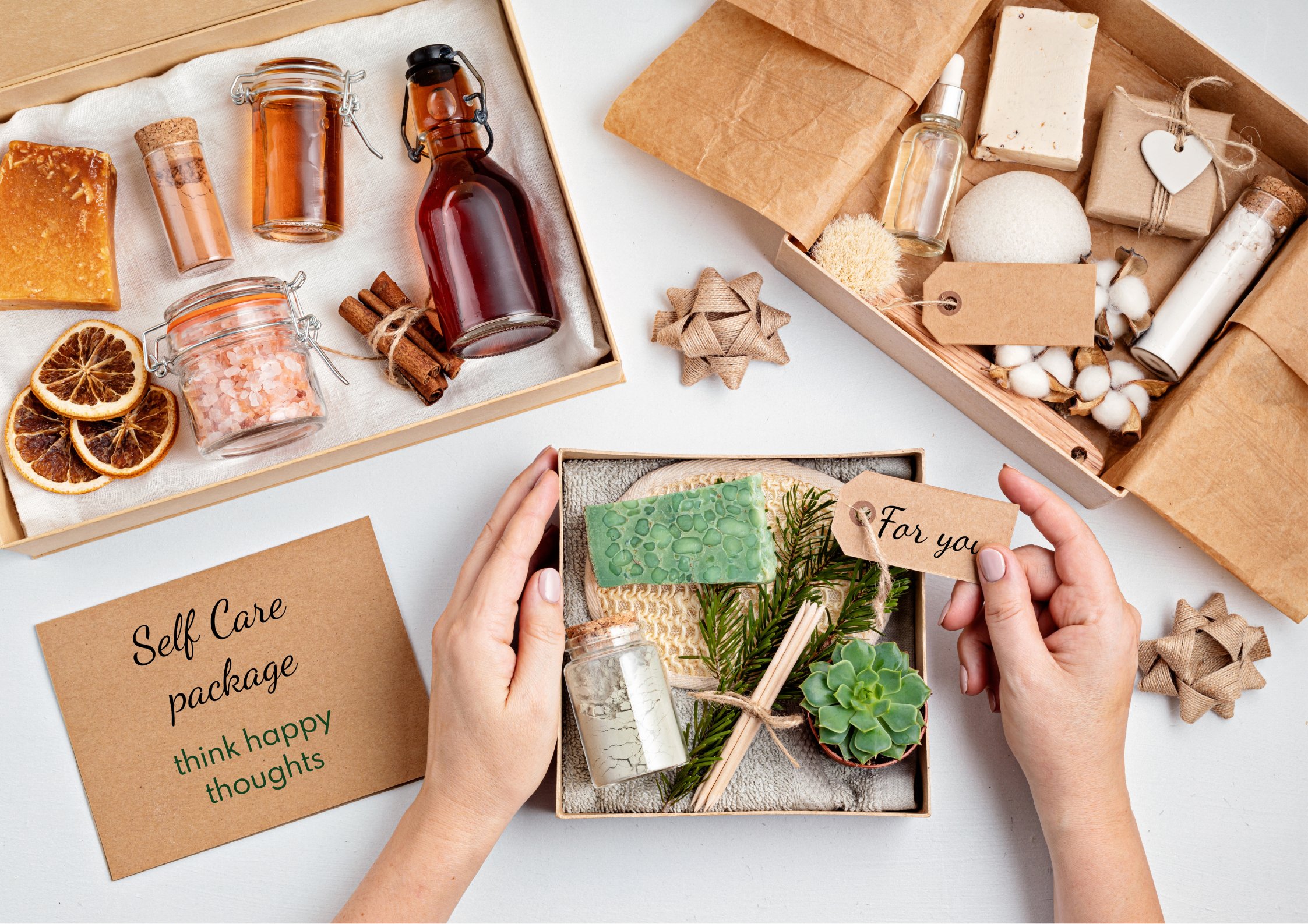 A selection of eco-friendly and sustainable gifts