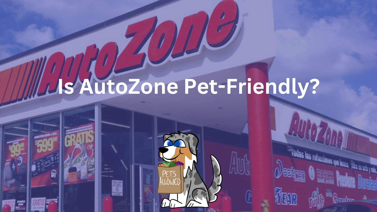 AutoZone pet-friendly stores
