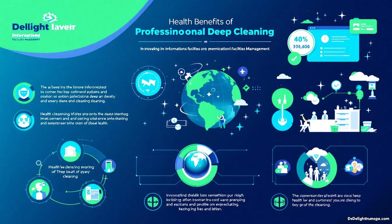 The health benefits of professional deep cleaning services provided by Delight International Facilities Management.