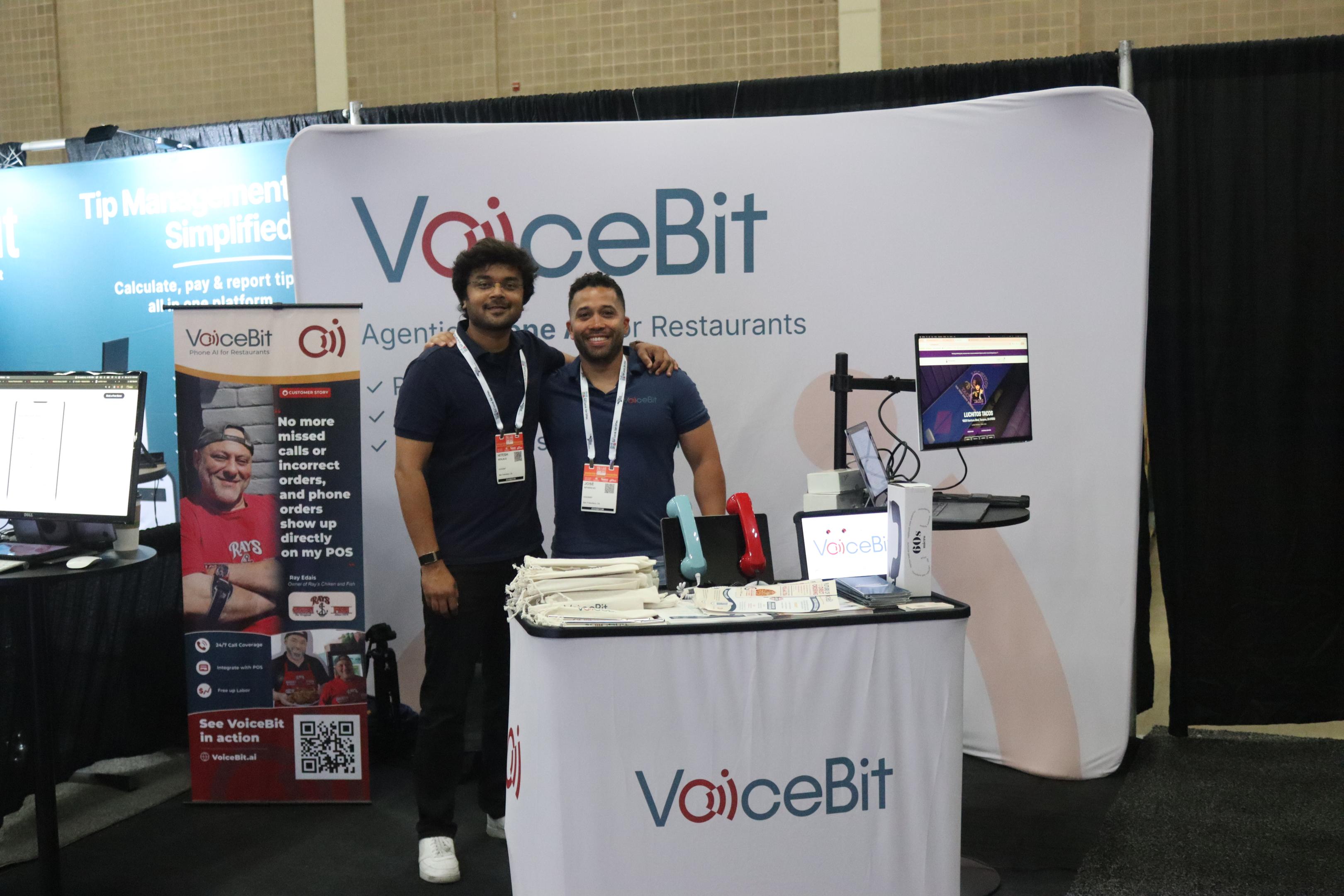 VoiceBit shown as an exhibitor at the 2026 Louisiana Restaurant Association Showcase in New Orleans, Booth 1029, July 25–26, 2026.