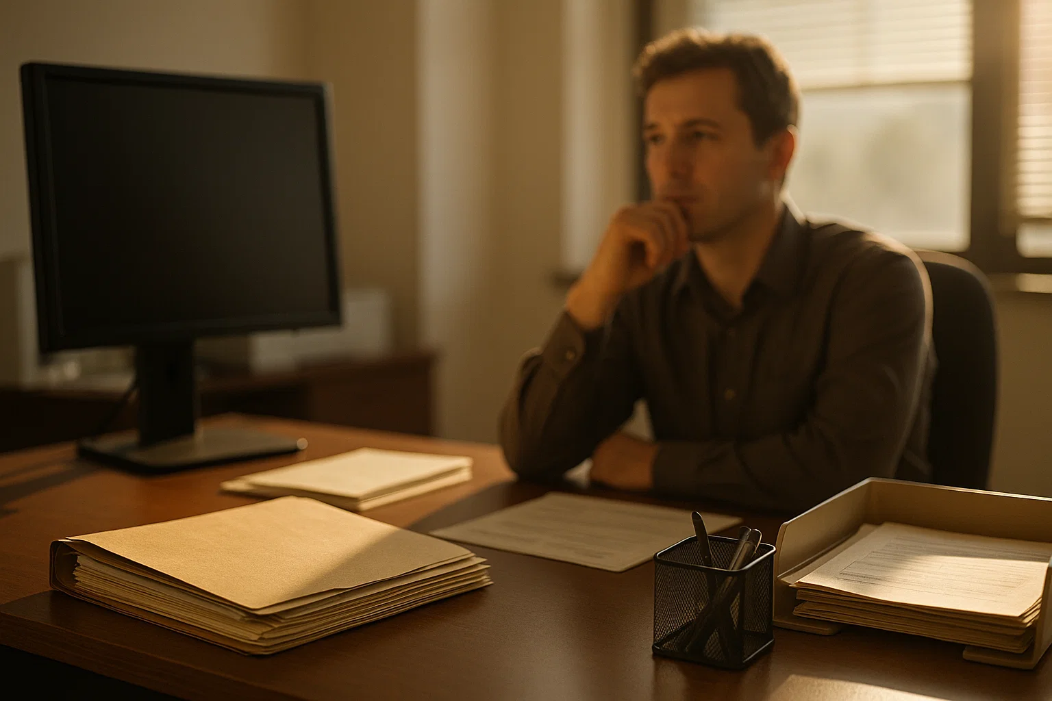 Professional setting symbolising public financial records like the Insolvency Register.