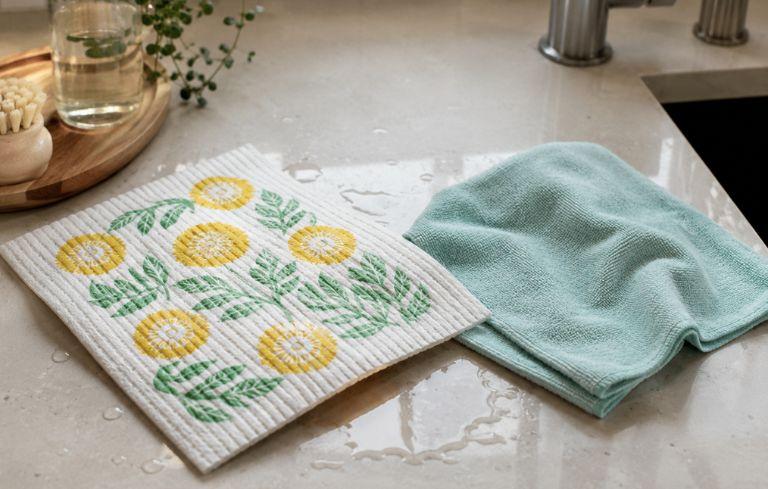 Microfiber cloths vs Swedish dishcloths