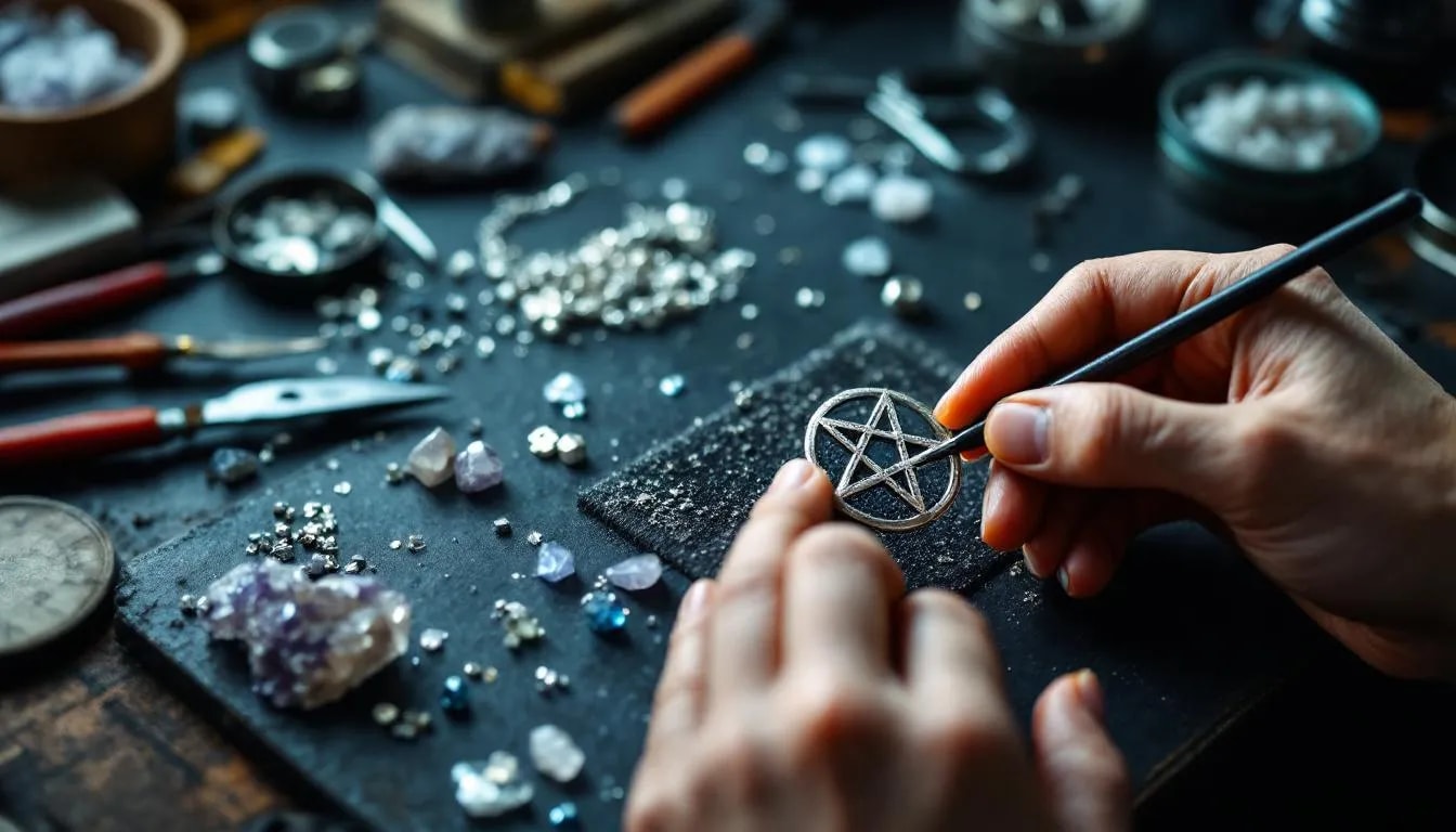 witch jewelry crafts. Saras Beads UK