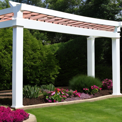 Discoloring or fading can happen from prolonged direct sunlight giving distinct advantages to aluminum powered coated pergolas