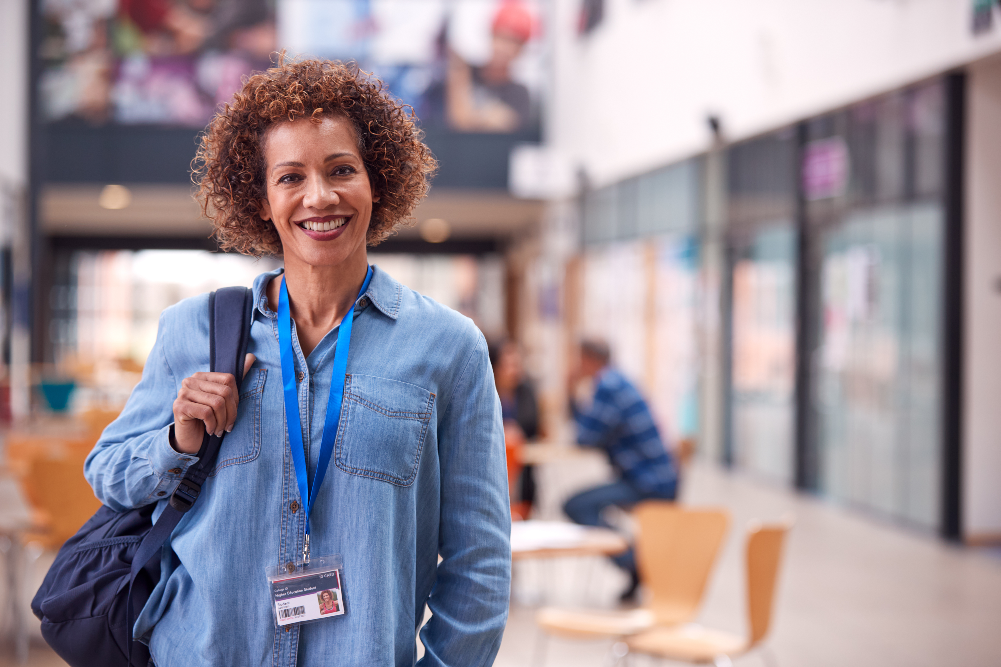 Blue Lanyard (shutterstock)