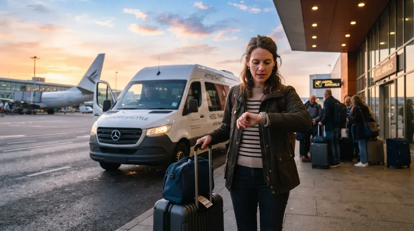 Designing return leg dates for a flight reservation for visa application