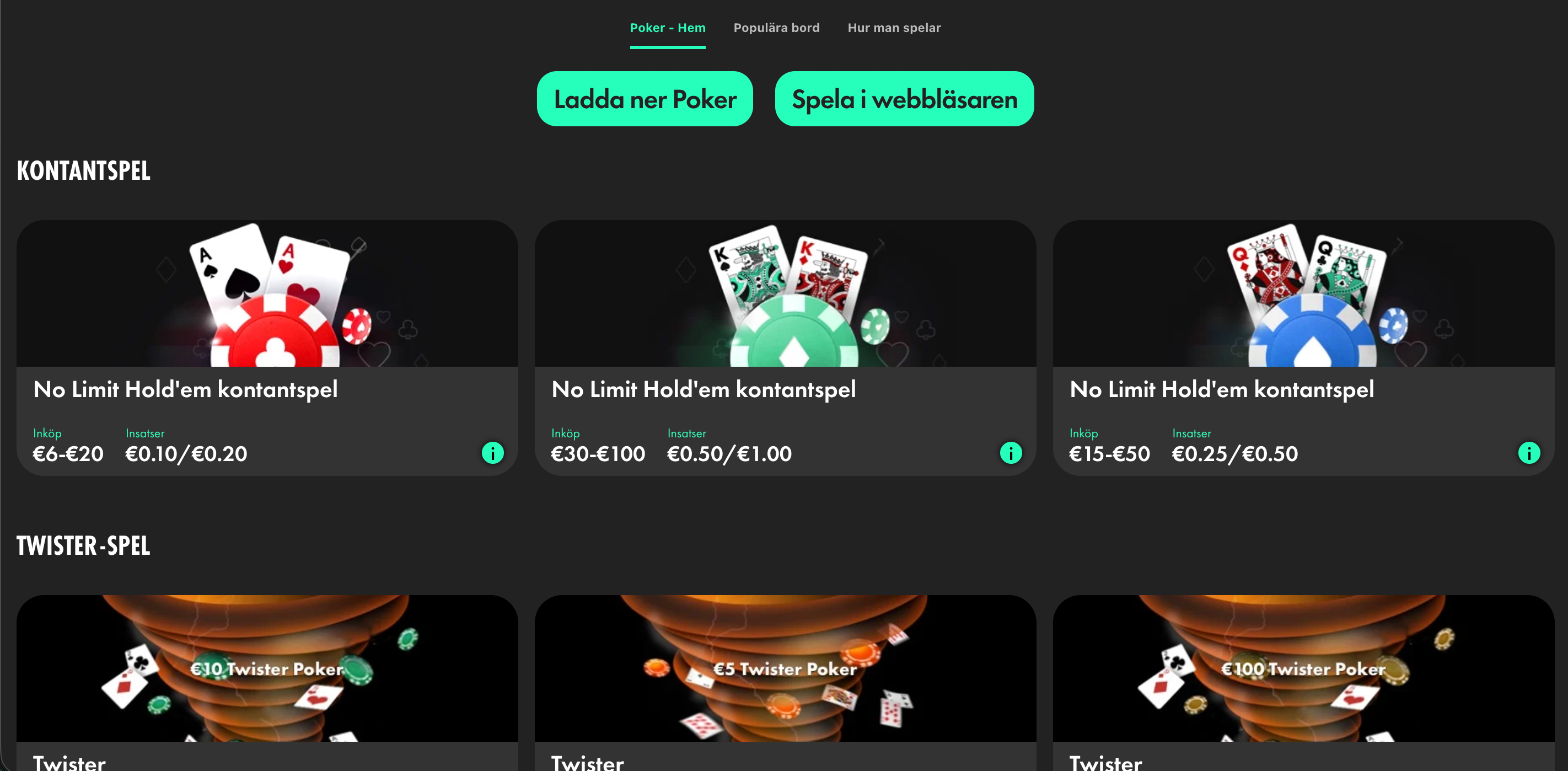 spela bet365 poker