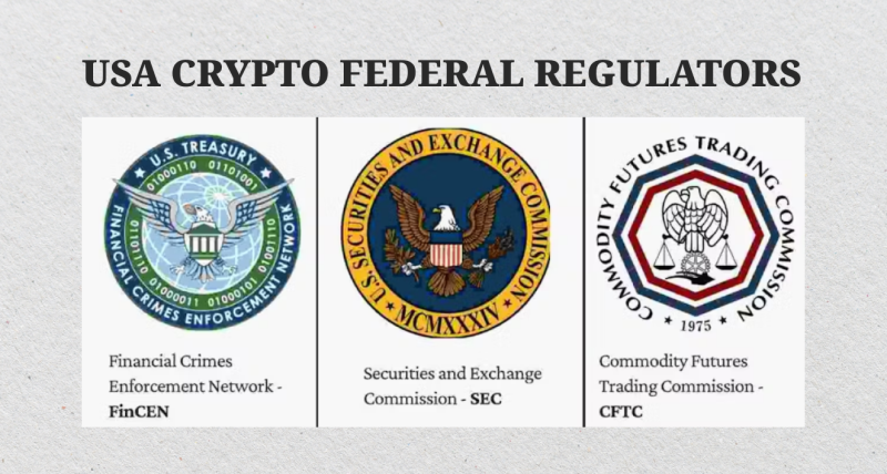 An image showcasing the different regulatory bodies in the USA