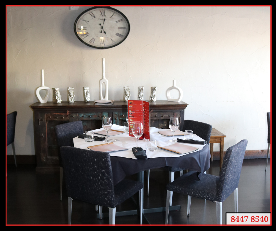 A warm and inviting ambiance of Spice N Ice restaurant in Port Adelaide
