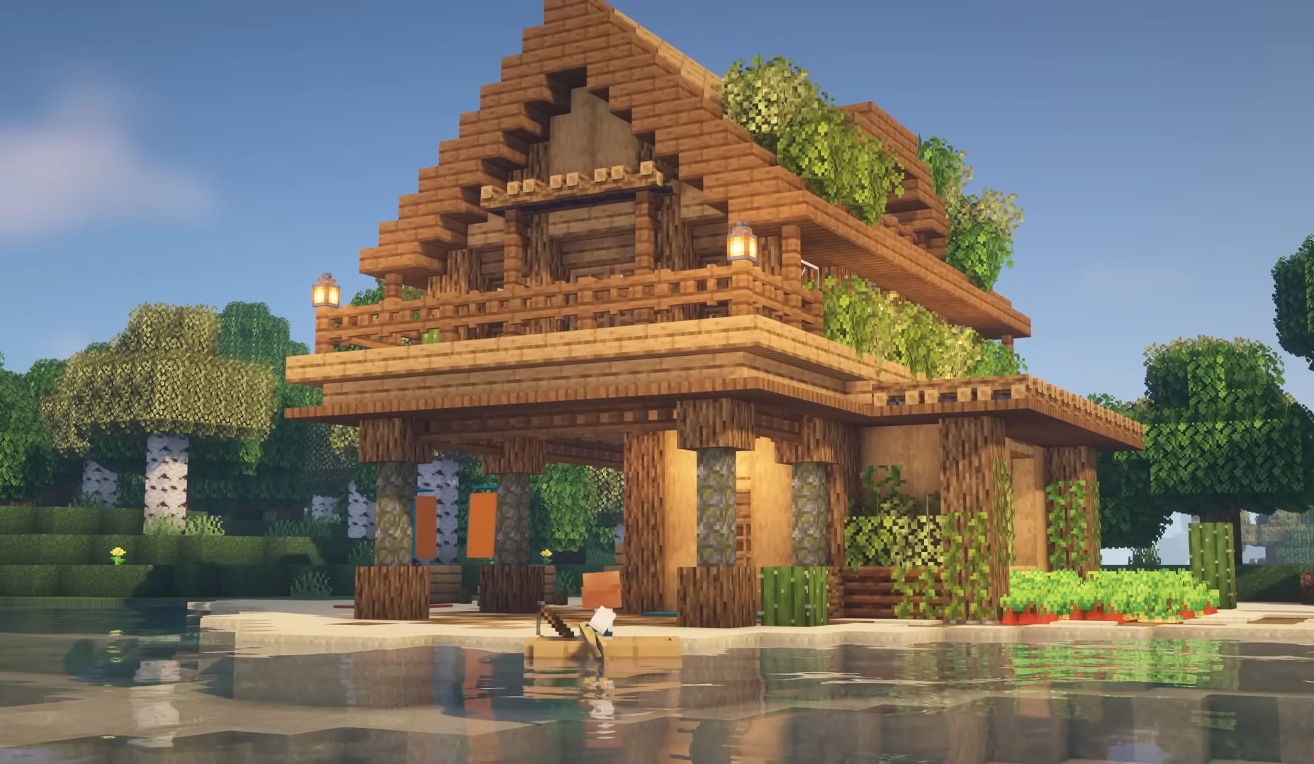 The Overgrown Beach House by Zaypixel.