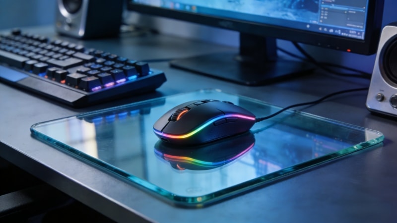 Glass Mouse Pads