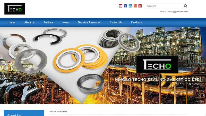 Ningbo Techo Sealing Gasket Co., Ltd