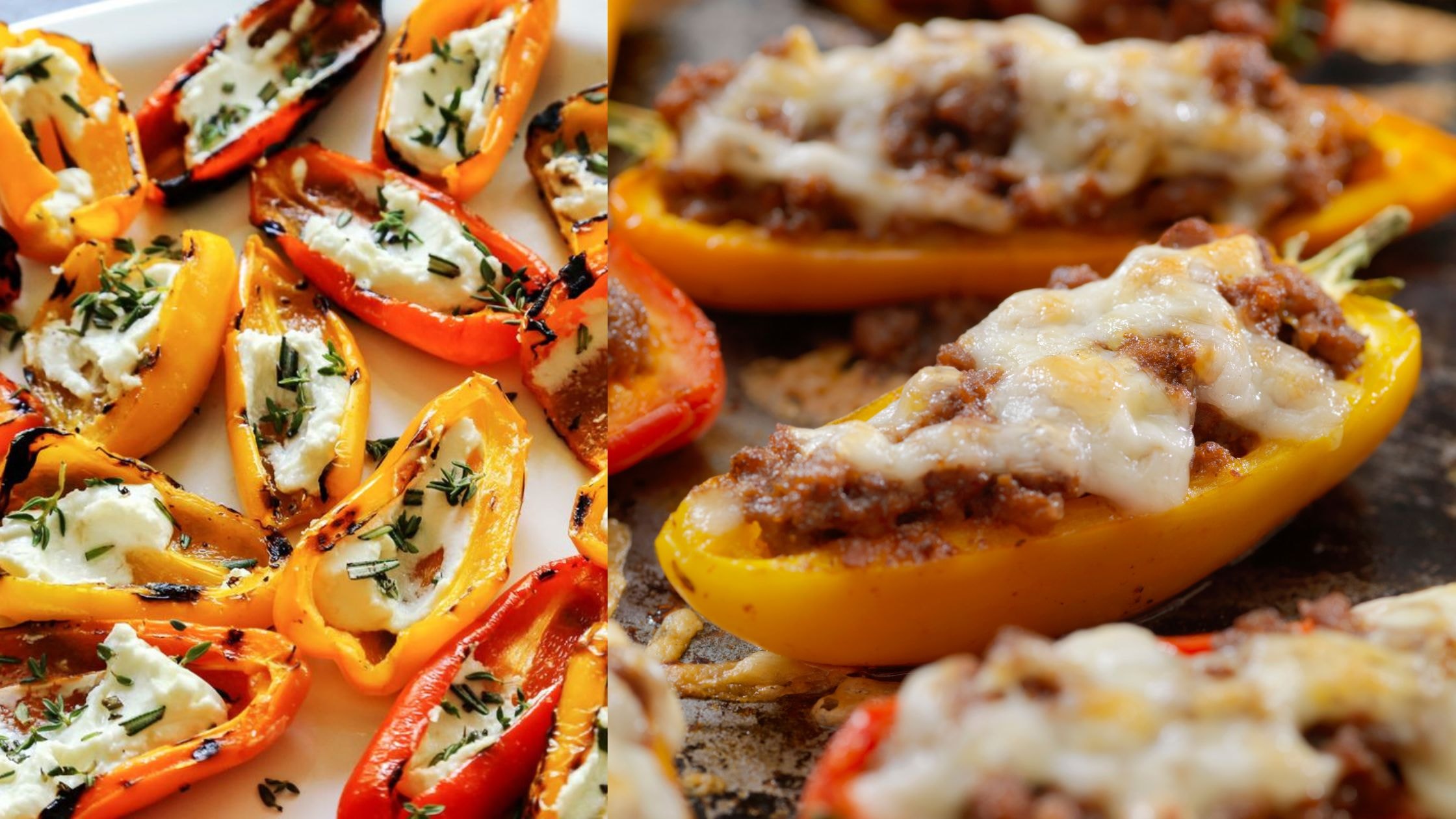 Stuffed Mini Bell Peppers