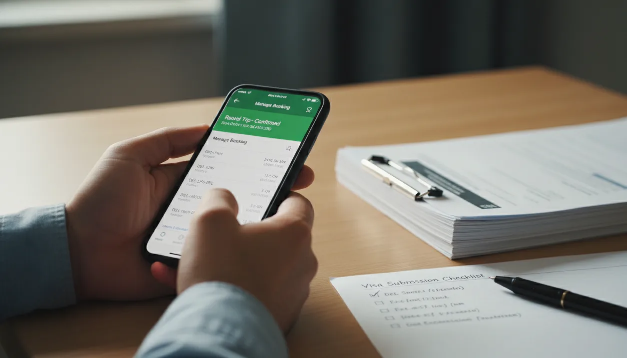 Step-by-step guide to locking a 14-day dummy ticket hold in India