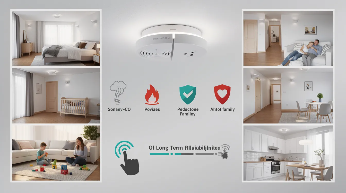 Benefits of combination smoke and CO alarms.