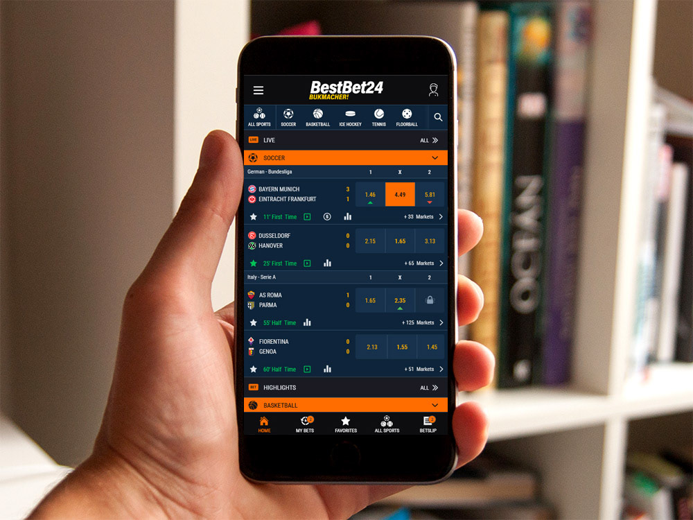 Aplikacja mobilna BestBet24