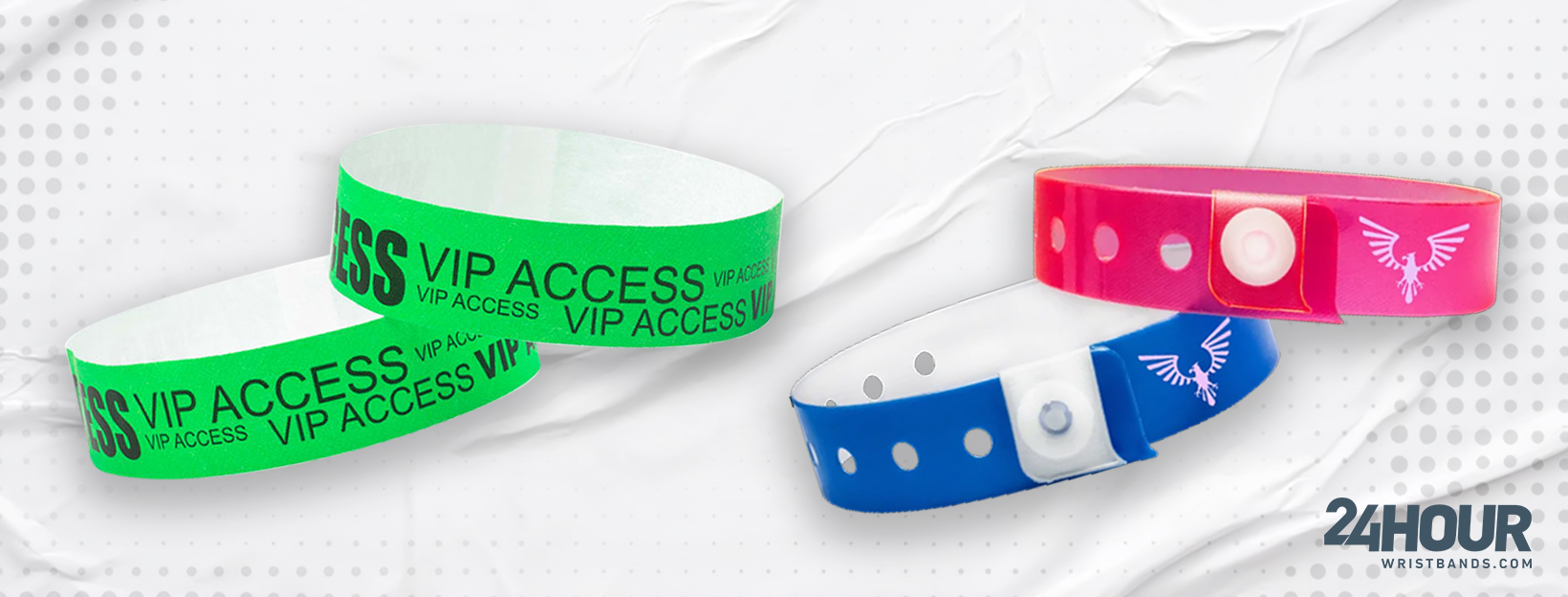 Which Wristbands Are Ideal For You: Paper or Vinyl - 24hourwristbands Blog