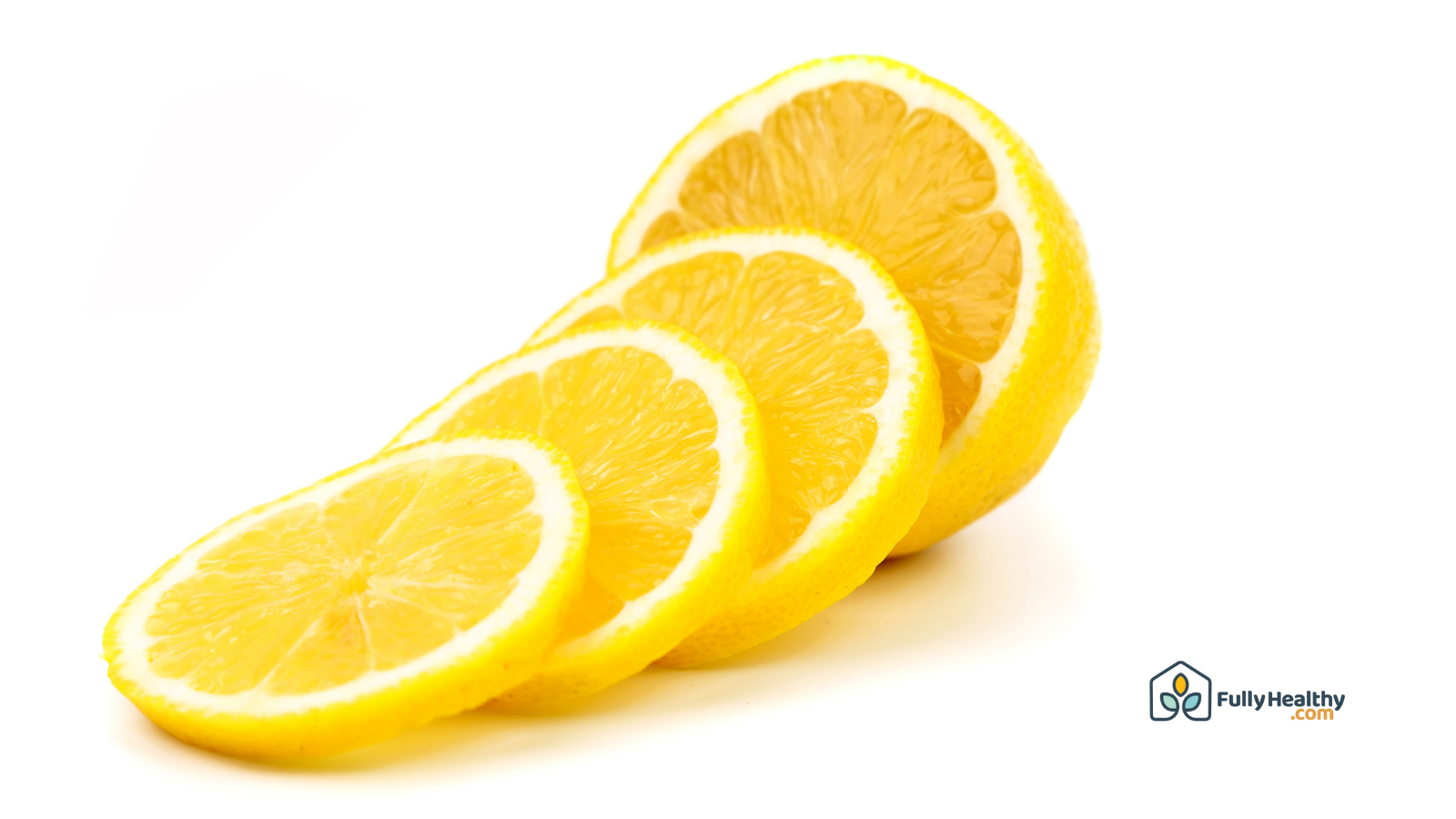 fresh lemon slices on white do lemons need to be refrigerated