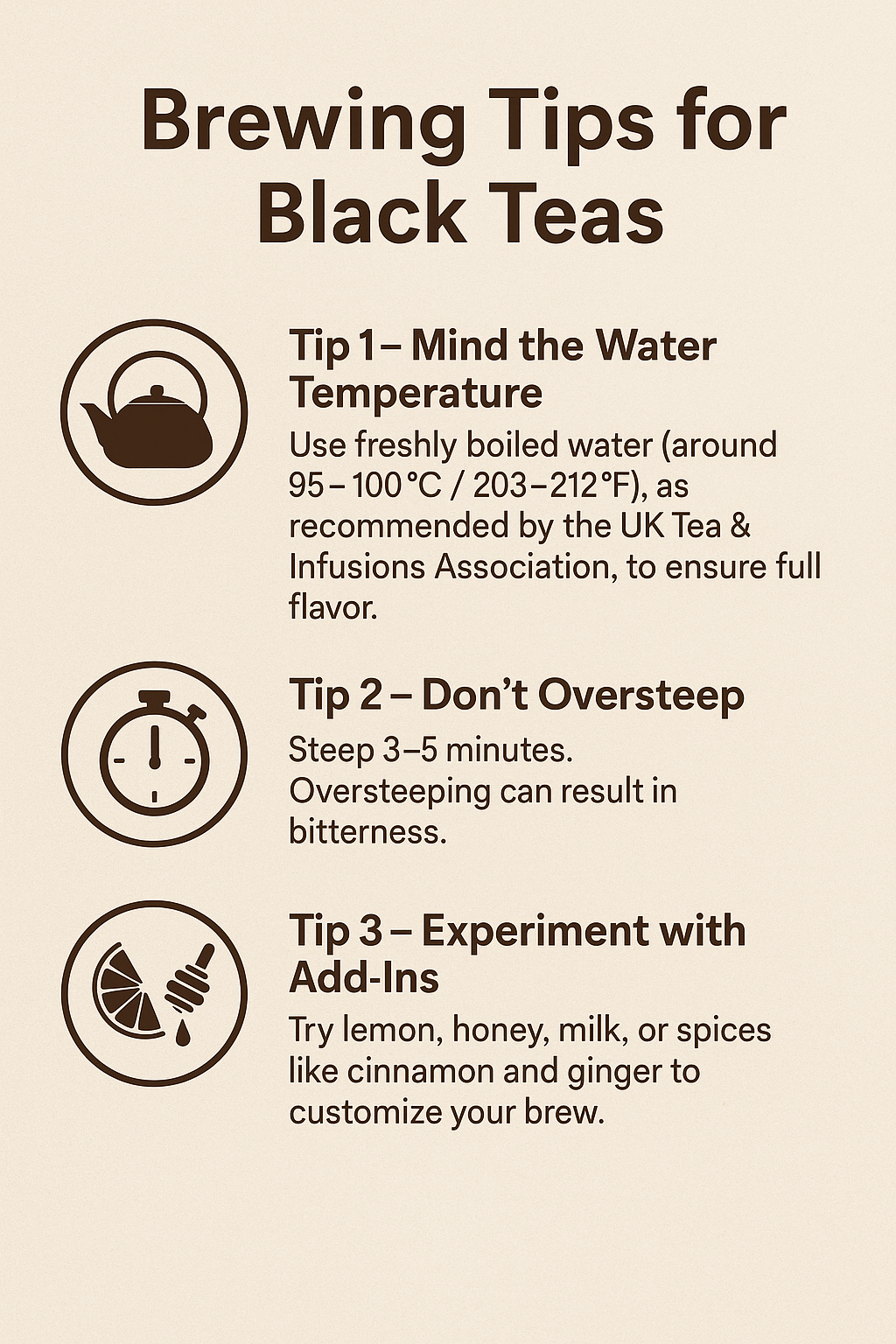 Brewing Tips for Black Teas