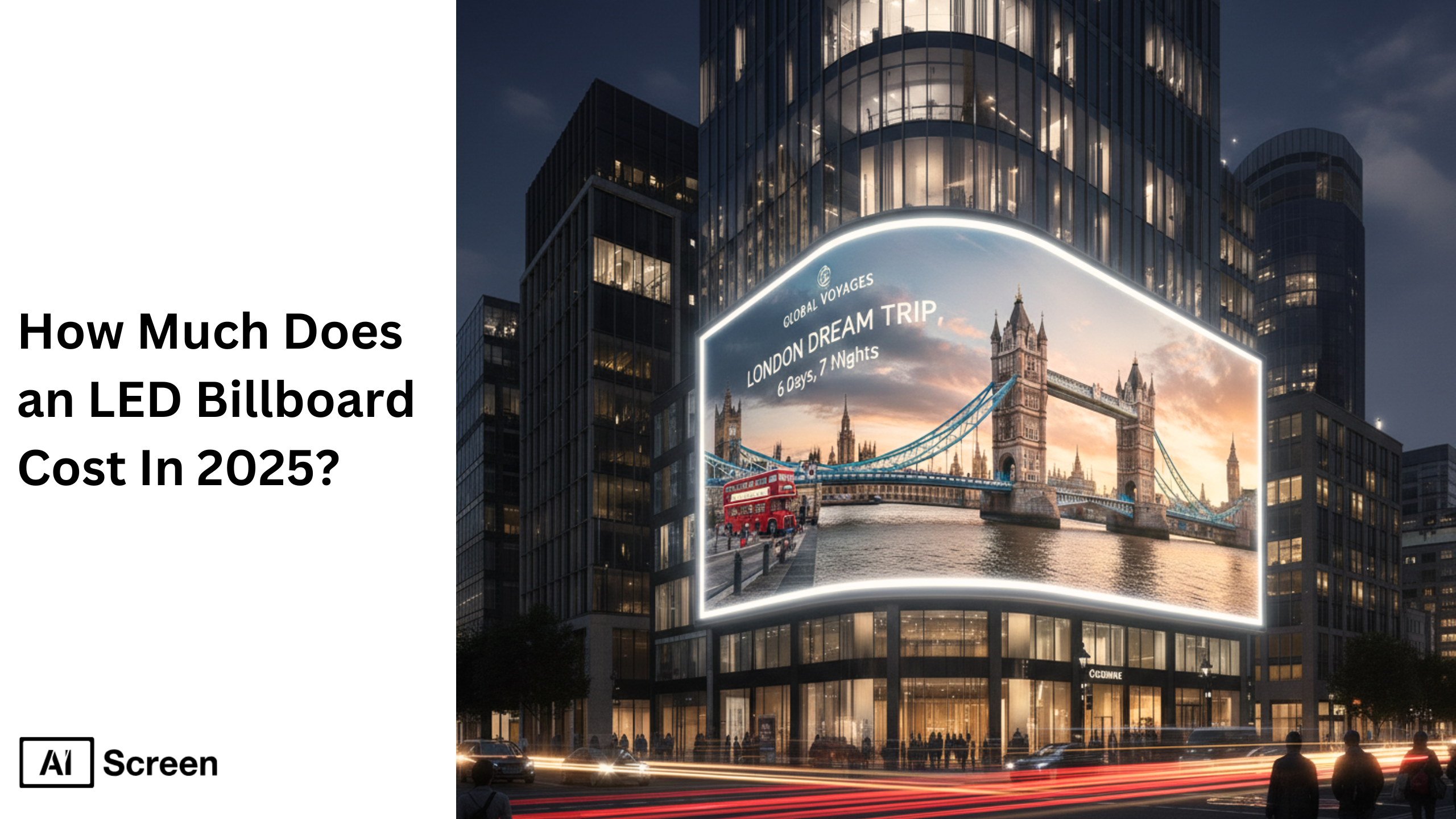 How Much Does an LED Billboard Cost In 2025?