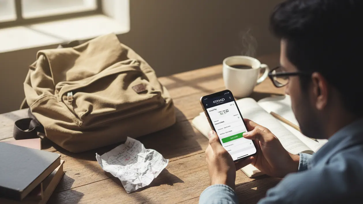 Managing Etihad Airways dummy ticket booking post-reservation