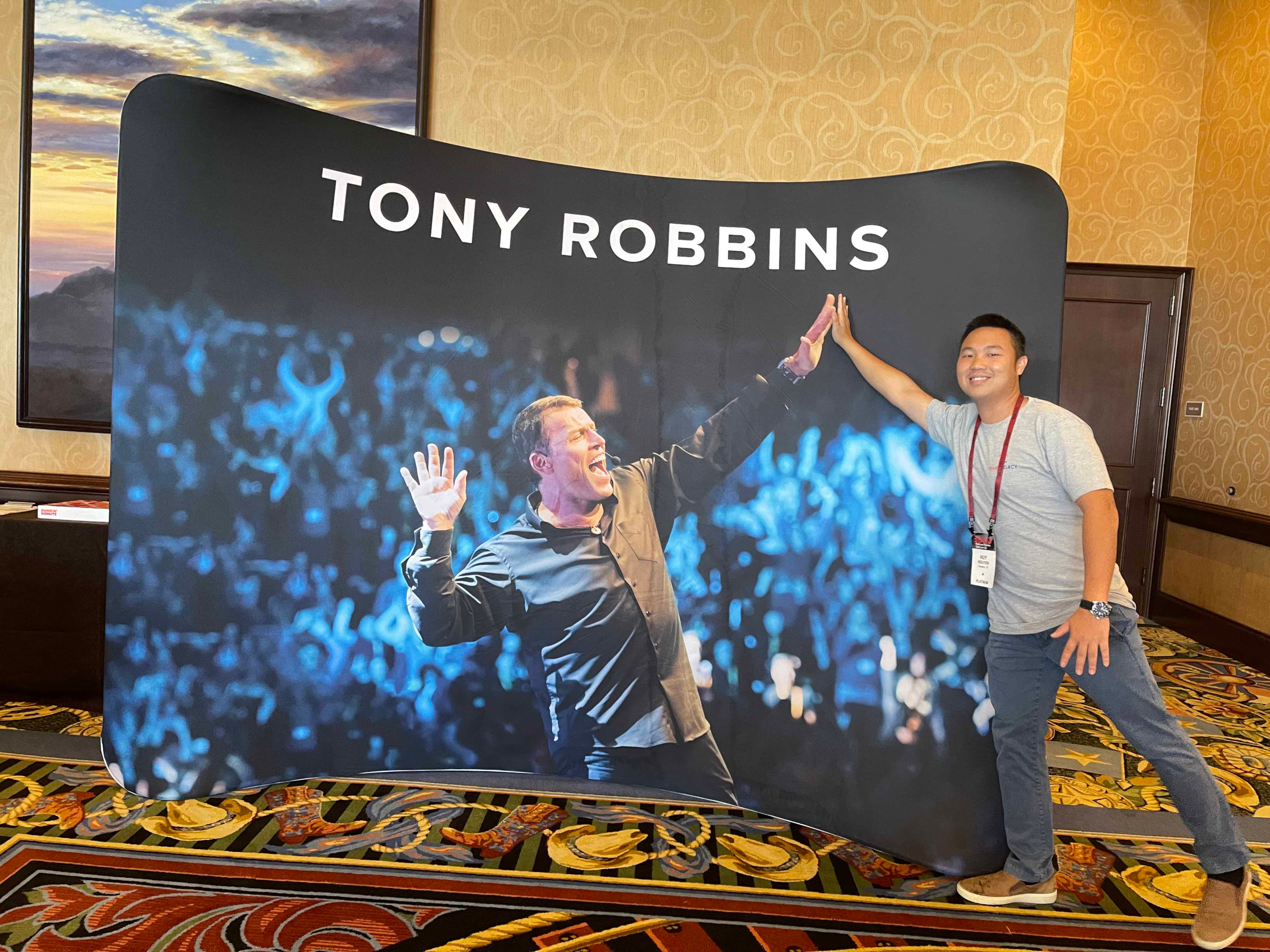 BUILD event 2021 with Tony Robbins